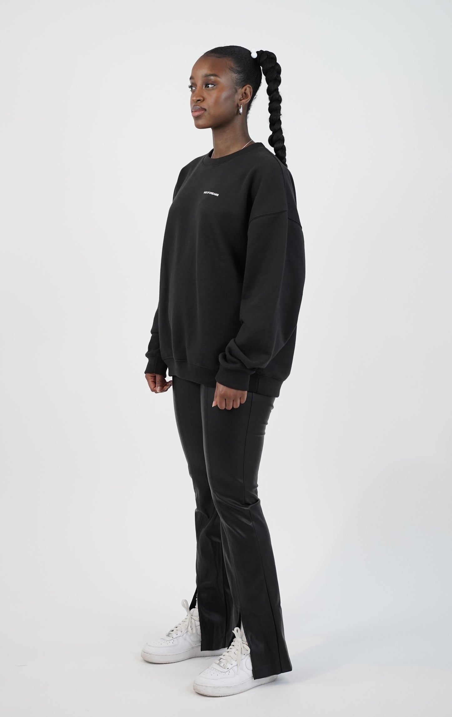 Essential Sweater Washed Black / Anthracite